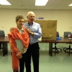 Permalink to Parents of 9/11 hero donate flat screen to Valor Home in Lorain for veterans David and Peggy Beamer photo: Michael Sangiacomo