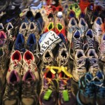 Permalink to Mass. Resiliency Center to Support Boston Marathon Bombing Victims Running shoes left at the makeshift memorial following the 2013 Boston Marathon bombings, in an exhibit titled "Dear Boston: Messages from the Marathon Memorial" at the Boston Public Library Credit: Reuters/Brian Snyder