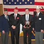 Permalink to Americanism Award presented to 9/11 survivor Don Bacso Don Bacso, fourth from left, receives American Legion Post 369's Americanism Award from, from left, Ernest Komasinski, Martin Dzieglowicz, Bob Newman, Ed Trice, and Stanley Nalewski. Provided by Joanne Kuss