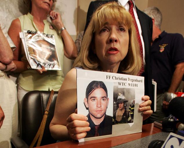 Sally Regenhard, mother of 9/11 firefighter Christian Regenhard, says the city stopped looking for human remains too early — and the discovery of a piece of one of the hijacked airplanes last week proves her point. Mike Albans/New York Daily News