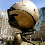 Permalink to Calls Mount To Return Sphere Sculpture to World Trade Center Site The sphere from the original World Trade Center (Credit: Getty Images)