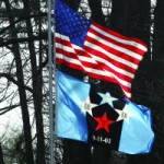 Permalink to 9/11 flag to fly on new ship Joanne and Steve Galvin assigned meaning to each of the flag’s elements — its colors and stars — when they designed a Remembrance Flag in the aftermath of the 9/11 attacks. Submitted photo