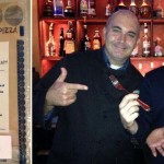 Permalink to ‘Forkgate’ implement used by De Blasio to eat pizza to be auctioned off for charity The infamous fork that Mayor Bill de Blasio used to eat pizza, in evidence bag, left, is being given up for auction by Goodfella’s Pizza co-owners Scott and Eric Cosentino. (Staten Island Advance composite)