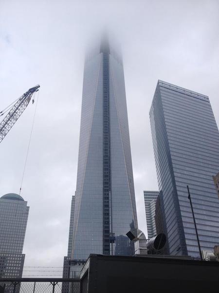 One World Trade Center has 104 floors and, including its spire, stands 1,776 feet tall. Morgan Brennan