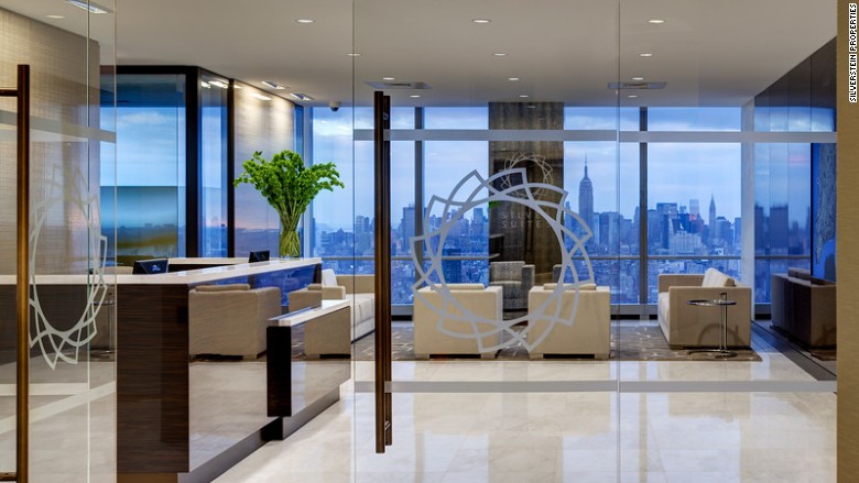 SilverTech participants have the option to upgrade their offices by paying rent at Silver Suites, on the 46th floor. Photo CNN