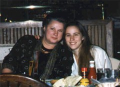 September 11 victim Ann Nelson (r) and her mother, Jenette. The only North Dakotan to die in the 9/11 attacks, Ann was a "specialist" in living life to the fullest, said her mother. (Photo Courtesy of NDaREC)
