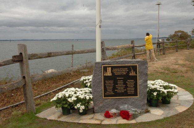 The 9/11 memorial on Great Captain's Island, seen here in 2010. Photo: File Photo 