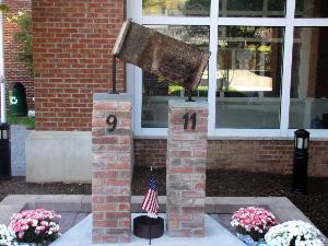 The new memorial dedicated to those killed on September 11, 2001 was recently unveiled in Haledon. Photo/Rich Mardekian