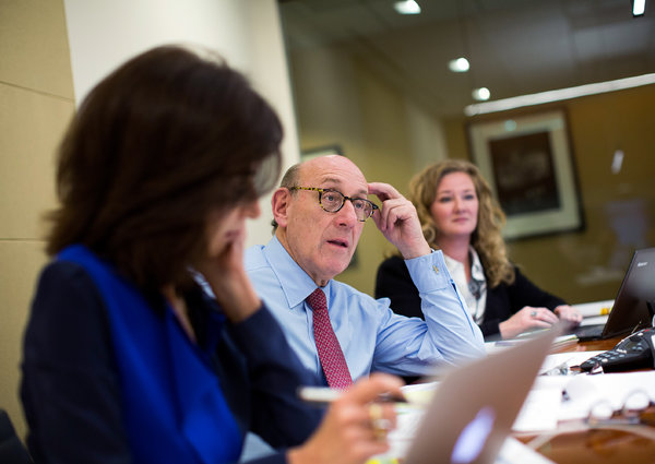 Kenneth Feinberg in Washington last year in a meeting about the General Motors victim compensation program. Drew Angerer for The New York Times