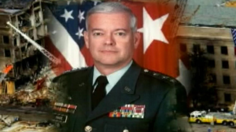 Lt. General Timothy Maude, the highest ranking military officer killed in the terrorist attack on the Pentagon. Photo WTHR
