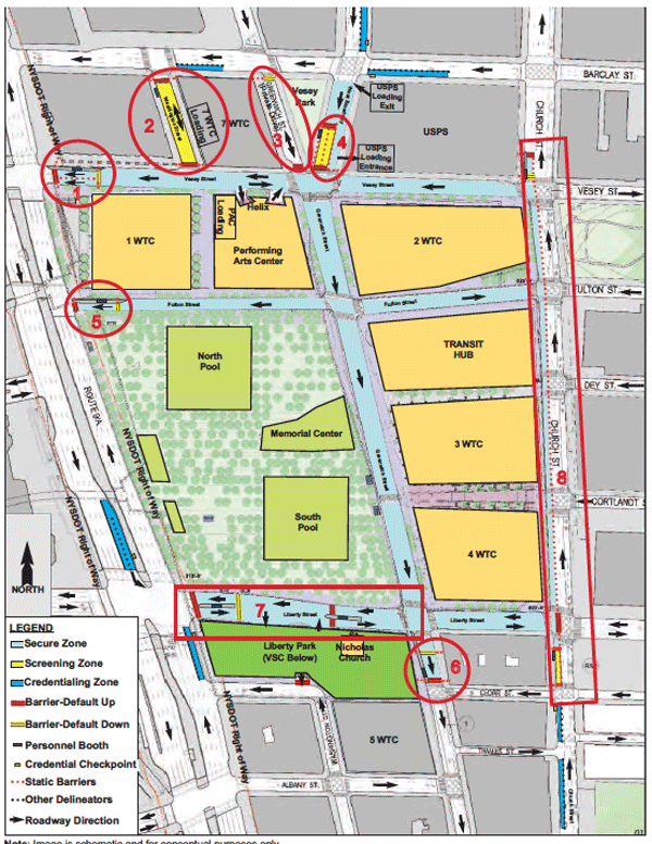 Map of new street openings fall 2014