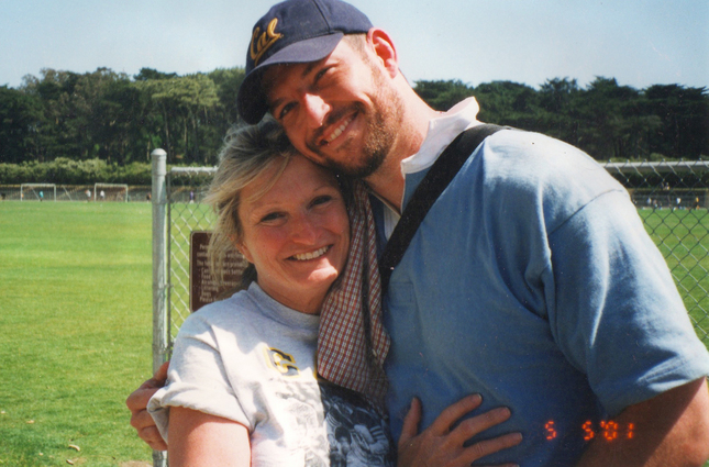 Courtesy photo/2014 Mark Bingham, seen with his mom Alice Hoaglund, was one of the passengers on the ill-fated United Flight 93.