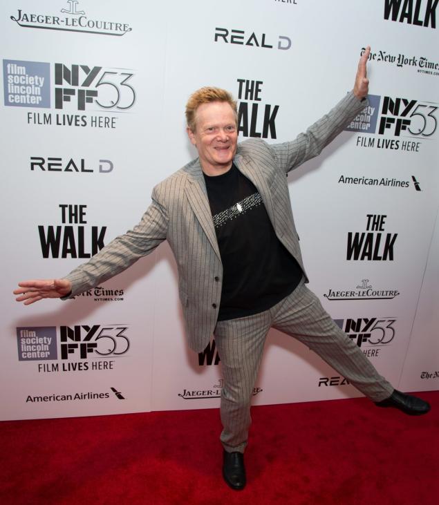 Philippe Petit attends the New York Film Festival opening night gala premiere for "The Walk" at Alice Tully Hall on Saturday, September 26, 2015, in New York. Charles Sykes/Charles Sykes/Invision/AP