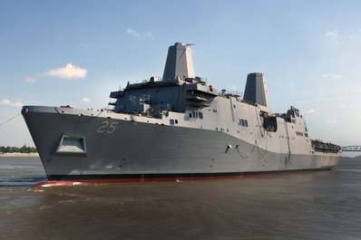 USS Somerset. (U.S. Navy photo courtesy of Huntington Ingalls Industries/Released)