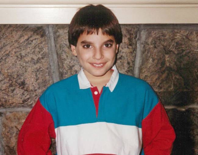 Todd Ouida at age 11, when he was struggling with anxiety.Photo Courtesy of the Ouida family