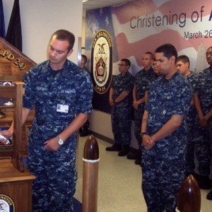 USS ARLINGTON on 11th anniv