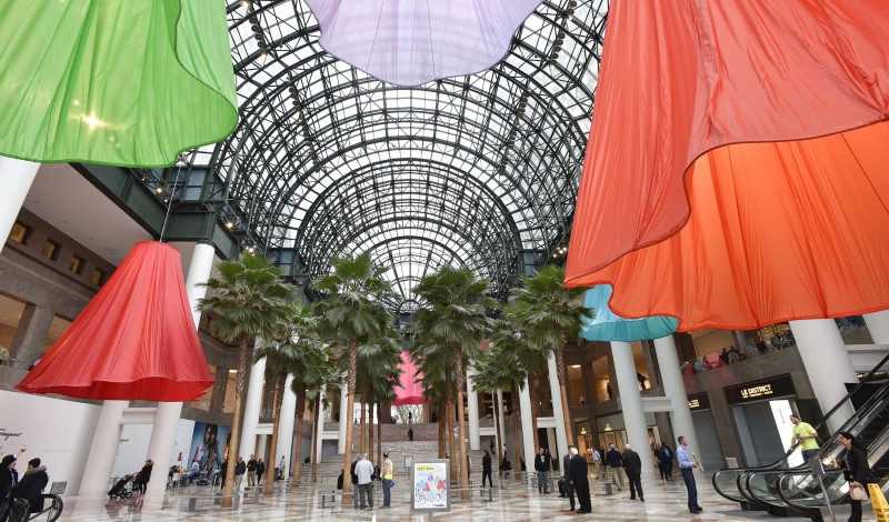 Winter Garden reopened. Photo Fashion Week Daily