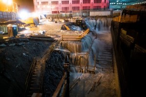 memorial flooded