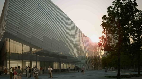 Photo credit: AP Artist rendering provided by the National September 11 Memorial & Memorial shows the entrance pavilion.