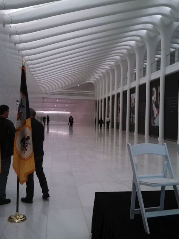The World Trade Center’s new underground concourse opened Thursday. Downtown Express photo by Josh Rogers.