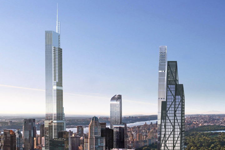The proposed Nordstrom Tower (left) Photo: New York YIMBY