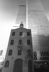  The church, which will include a nondenominational bereavement center, will stand in sharp contrast with its predecessor, next to the World Trade Center.St. Nicholas Church, via Associated Press