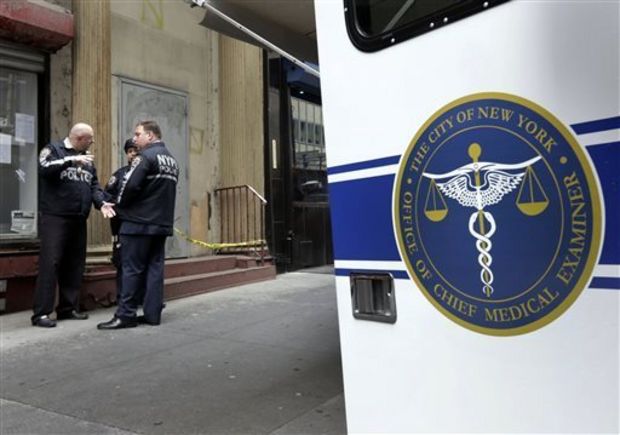 The city Medical Examiner's Office will begin searching for will begin sifting soil for possible human remains at a site near the World Trade Center where a part believed to be from a plane hijacked by terrorists on 9/11 was found. (Associated Press)