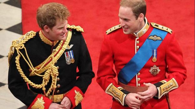 Prince Harry and his elder brother, William, the Duke of Cambridge