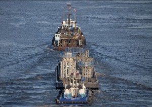 spire arrives