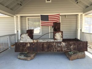 In 2011, the Plano Firefighters Association acquired a large piece of World Trade Center rubble from the New York Port Authority.  Brittany Feagans photo