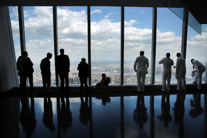 The observation deck at One World Trade Center. CreditSpencer Platt/Getty Images