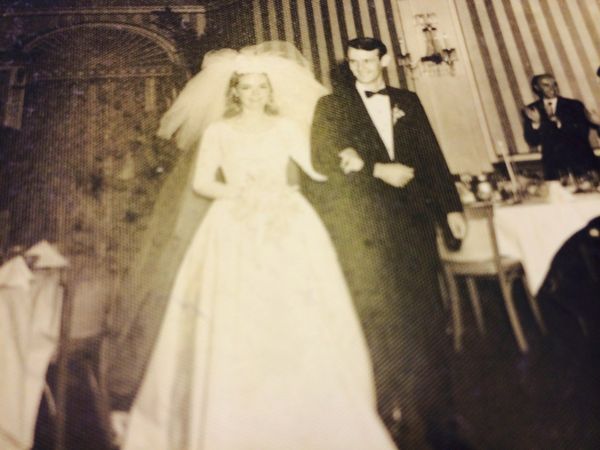 Wedding photo - one of many found in Staten Island after Hurricane Sandy